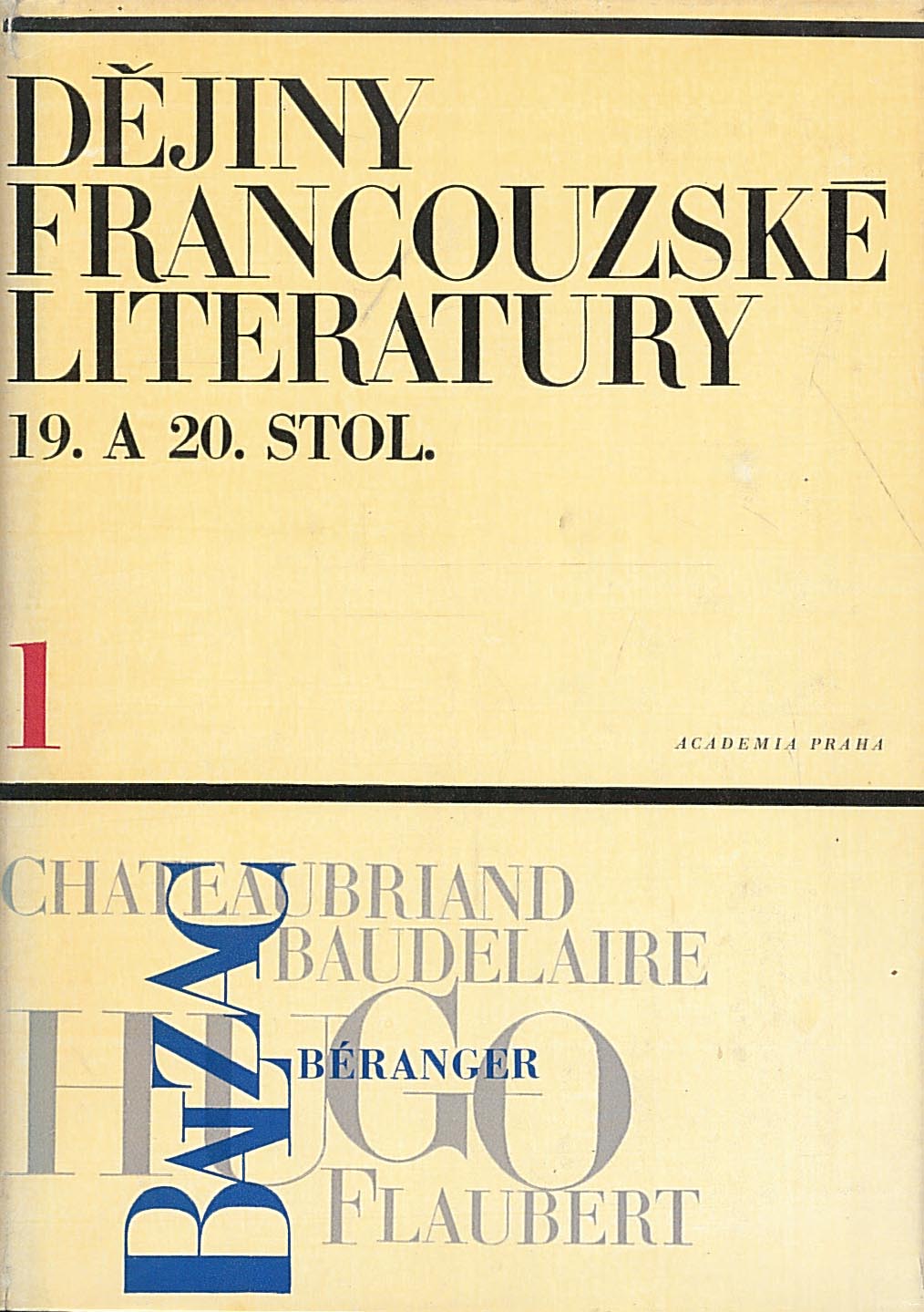 Dějiny francouzské literatury (Jan Otokar Fischer)